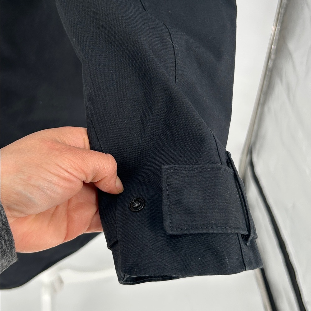 Patagonia Women's Vosque 3-in-1 Parka Black Trench Coat Size M - Picture 9 of 15